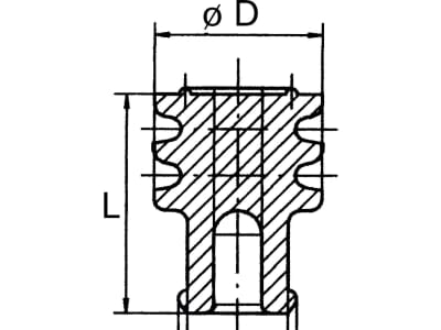 Herth + Buss Dicht- und Schutzstopfen "AMP Tyco ELB", Ø 5,9 mm; 6,1 mm, Länge 7,8 mm, rot, 50 282 049 