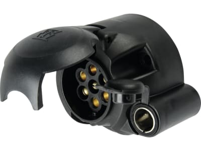 Herth + Buss Steckdose 7-/1-polig, 6 – 12 V, Schraubanschluss, Kunststoff, ISO 1724 N-Typ; DIN 4165, Einsatz herausnehmbar, mit Bordspannungssteckdose, 51 305 150 Herth + Buss Steckdose 7-/1-polig, 6 – 12 V, Schraubanschluss, Kunststoff, ISO 1724 N-Typ; DIN 4165, Einsatz herausnehmbar, mit Bordspannungssteckdose, 51 305 150
