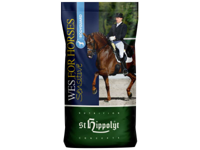 St. Hippolyt WES Sensitive Bodyguard Mineralfutter und Muskelaufbau für Pferde 20 kg Sack