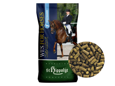 St. Hippolyt WES Sensitive Bodyguard Mineralfutter und Muskelaufbau für Pferde 20 kg Sack