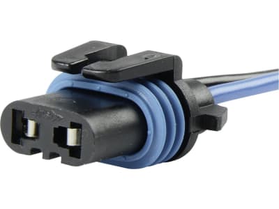 Herth + Buss Stecker mit Kabel, 2-polig, für Lampenfassung Hauptscheinwerfer mit Lampenart HB3, H12, 50 390 440