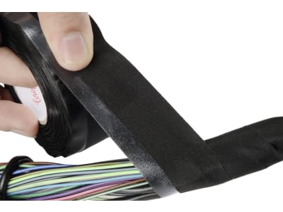Herth + Buss Isolierband 10 m, 35 x 0,5 mm, schwarz, Polyester, 50 272 040 Herth + Buss Isolierband 10 m, 35 x 0,5 mm, schwarz, Polyester, 50 272 040