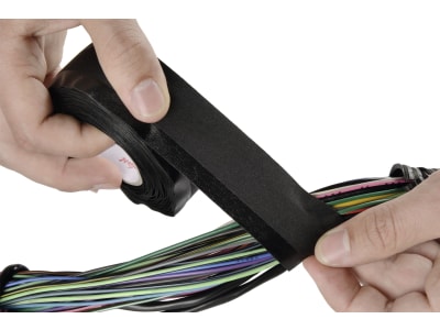 Herth + Buss Isolierband 10 m, 35 x 0,5 mm, schwarz, Polyester, 50 272 040 Herth + Buss Isolierband 10 m, 35 x 0,5 mm, schwarz, Polyester, 50 272 040