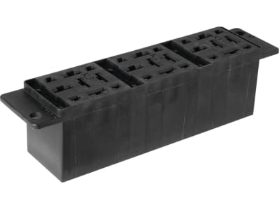 Herth + Buss Relaissockel 9-polig mit Halter, 5 x Flachsteckanschluss 6,3 mm; 4 x Flachsteckanschluss 2,8 mm, 50 390 963 Herth + Buss Relaissockel 9-polig mit Halter, 5 x Flachsteckanschluss 6,3 mm; 4 x Flachsteckanschluss 2,8 mm, 50 390 963