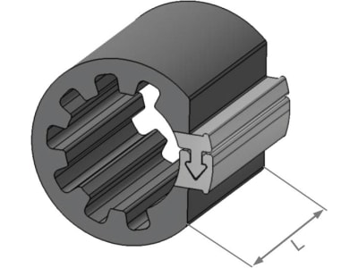 Herth + Buss Abstandhalter "Clipfixcyle" Ø innen 16,9 x 30 mm, 50 230 804 Herth + Buss Abstandhalter "Clipfixcyle" Ø innen 16,9 x 30 mm, 50 230 804