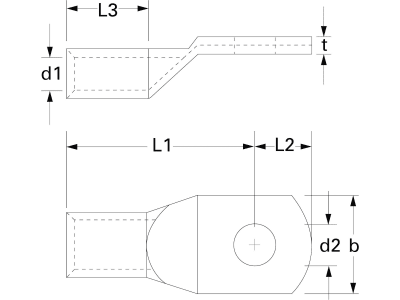 Herth + Buss Rohrkabelschuh 1,5 mm², Ø 6,4 mm, verzinnt; unisoliert, 50 251 616