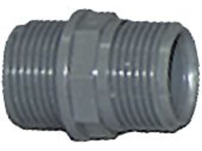 Cemo Doppelnippel Außengewinde zöllig, PVC, GFK-Fässer oval, rechteckig Cemo Doppelnippel Außengewinde zöllig, PVC, GFK-Fässer oval, rechteckig