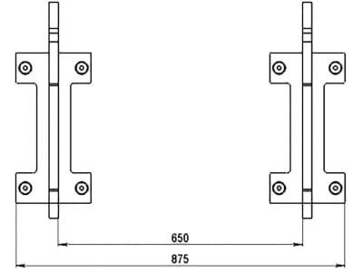 Düvelsdorf Anschraubplatte D-Lock; D-Lock S für Radlader Volvo L20 – 25, 2 St., 5120120 Düvelsdorf Anschraubplatte D-Lock; D-Lock S für Radlader Volvo L20 – 25, 2 St., 5120120