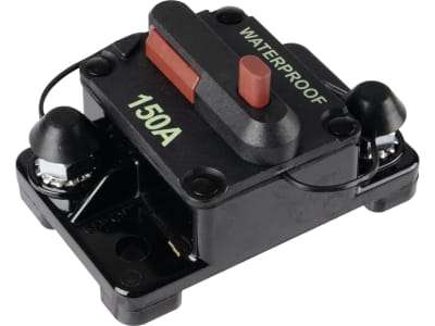 Herth + Buss Sicherungsautomat 150 A/42 V, schwarz, Höhe 44 mm, 50 295 743