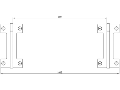 Düvelsdorf Anschraubplatte D-Lock für Radlader Volvo L30 – 35, 2 St., 5120125 Düvelsdorf Anschraubplatte D-Lock für Radlader Volvo L30 – 35, 2 St., 5120125
