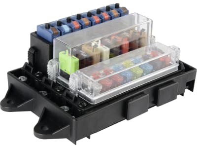 Herth + Buss Halter 177 x 24 x 68 mm, für Sicherungsdose und Relaissockel, 50 300 042