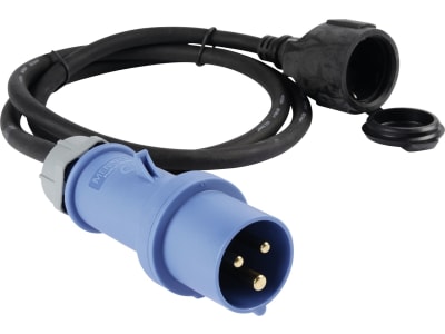 Herth + Buss Adapterkabel 230 V, 16 A, Eingang 3-polig, Ausgang CEE-Dose 2-polig, mit Deckel, Schutzkontakt, Länge Kabel 1,5 m, 51 307 051 Herth + Buss Adapterkabel 230 V, 16 A, Eingang 3-polig, Ausgang CEE-Dose 2-polig, mit Deckel, Schutzkontakt, Länge Kabel 1,5 m, 51 307 051
