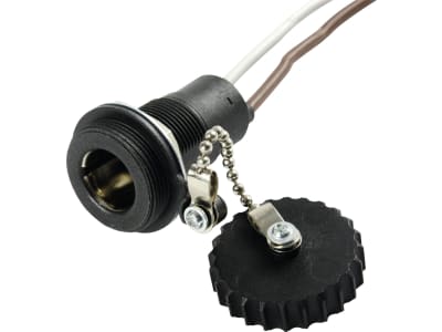 Herth + Buss Steckdose 1-polig, 6 – 24 V, 16 A, Kunststoff, mit Schraubverschluss unverlierbar, 51 306 730 Herth + Buss Steckdose 1-polig, 6 – 24 V, 16 A, Kunststoff, mit Schraubverschluss unverlierbar, 51 306 730
