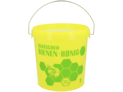 Honigeimer gelb mit Druck 2,5 kg Honigeimer gelb mit Druck 2,5 kg