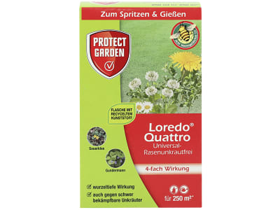 Loredo Quattro Universal-Rasenunkrautfrei 250 ml Karton  
