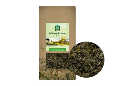 Lexa Kräutermischung Huf Kräutermix mit Ginkgo und Weidenrinde für Pferde 1 kg Beutel