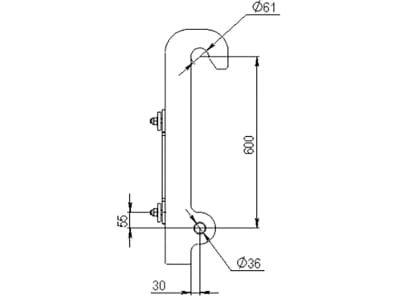Düvelsdorf Anschraubplatte D-Lock; JCB Q-fit, 2 St., 5120217 Düvelsdorf Anschraubplatte D-Lock; JCB Q-fit, 2 St., 5120217