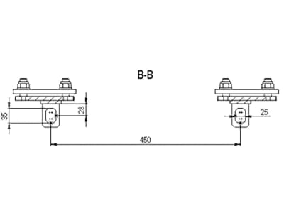 Düvelsdorf Anschraubplatte D-Lock; D-Lock S für Radlader Multi-One, 2 St., 5120220