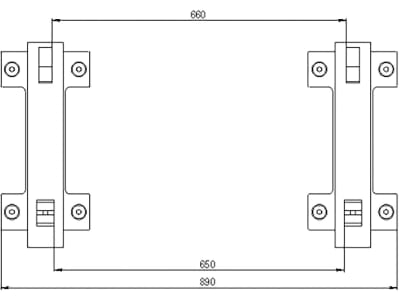 Düvelsdorf Anschraubplatte D-Lock; D-Lock S für Frontlader SMS Trima, 2 St., 5120240 Düvelsdorf Anschraubplatte D-Lock; D-Lock S für Frontlader SMS Trima, 2 St., 5120240