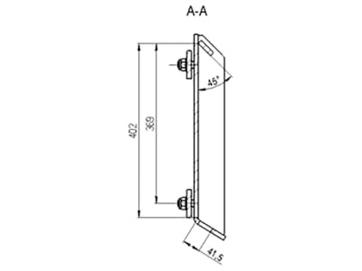 Düvelsdorf Anschraubplatte D-Lock für Skid Steer, 2 St., 5120250