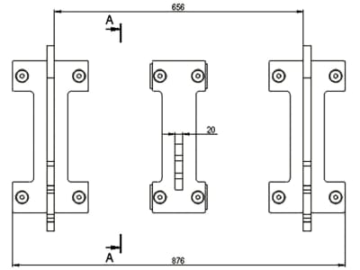 Düvelsdorf Anschraubplatte D-Lock; D-Lock S für Hoflader Thaler, 2 St., 5120270 Düvelsdorf Anschraubplatte D-Lock; D-Lock S für Hoflader Thaler, 2 St., 5120270