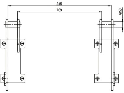 Düvelsdorf Anschraubplatte D-Lock für Radlader Yanmar V80 – 100, 2 St., 5120280 Düvelsdorf Anschraubplatte D-Lock für Radlader Yanmar V80 – 100, 2 St., 5120280