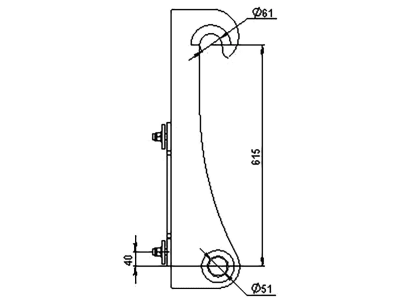 Düvelsdorf Anschraubplatte D-Lock für Radlader Zettelmeyer AL 802Si, 2 St., 5120335 Düvelsdorf Anschraubplatte D-Lock für Radlader Zettelmeyer AL 802Si, 2 St., 5120335