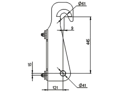 Düvelsdorf Anschraubplatte D-Lock für Hoflader Schäffer, 2 St., 5120410 Düvelsdorf Anschraubplatte D-Lock für Hoflader Schäffer, 2 St., 5120410