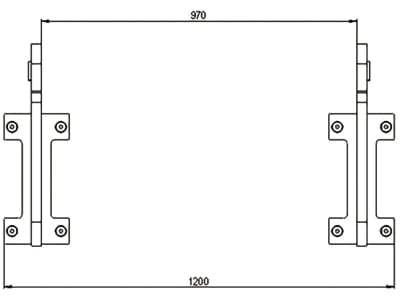 Düvelsdorf Anschraubplatte D-Lock für Hoflader Schäffer, 2 St., 5120410 Düvelsdorf Anschraubplatte D-Lock für Hoflader Schäffer, 2 St., 5120410