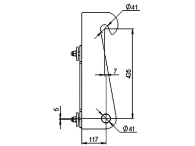 Düvelsdorf Anschraubplatte D-Lock für Hoflader Weidemann, 2 St., 5120430 Düvelsdorf Anschraubplatte D-Lock für Hoflader Weidemann, 2 St., 5120430