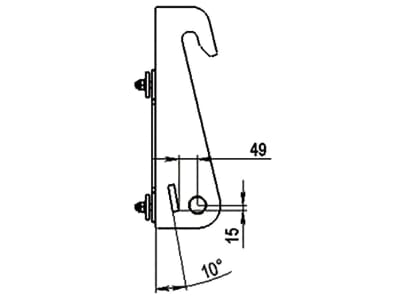 Düvelsdorf Anschraubplatte D-Lock für Radlader Zettelmeyer ZL802 – 1002, 2 St., 5120440