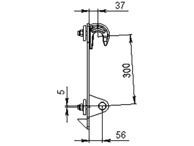 Düvelsdorf Anschraubplatte D-Lock; Euro-Aufnahme, 2 St., 5129990