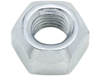 Sicherungsmutter DIN 980; ISO 7042 metrisch, Klemmteil Metall, Stahl, verzinkt; blau passiviert (A2K) Sicherungsmutter DIN 980; ISO 7042 metrisch, Klemmteil Metall, Stahl, verzinkt; blau passiviert (A2K)