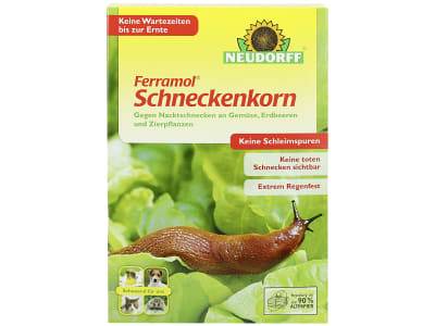 NEUDORFF Ferramol Schneckenkorn   Bio, Schnecken und Nacktschnecken natürlich bekämpfen, auch im ökologischen Landbau 