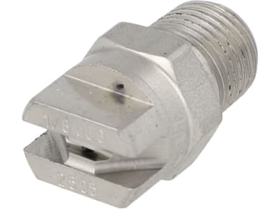 Nilfisk HD-Düse 0,40 mm Flachstrahl, max. 25°, 1/8"-27 NPT, Edelstahl, 2504