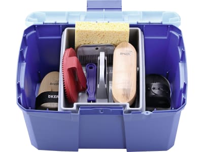 KERBL Putzbox 8-teilig, herausnehmbarer Einsatz, 321775 KERBL Putzbox 8-teilig, herausnehmbarer Einsatz, 321775