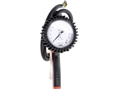 Airpress Reifenfüllprüfer, 0 bis 10 bar, 1/4" IG unten, geeicht, mit Euro-Sstecker, 42069 Airpress Reifenfüllprüfer, 0 bis 10 bar, 1/4" IG unten, geeicht, mit Euro-Sstecker, 42069