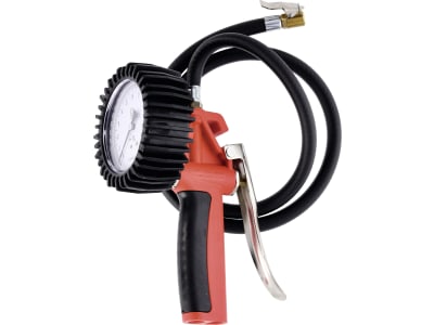 Airpress Reifenfüllprüfer, 0 bis 10 bar, 1/4" IG unten, geeicht, mit Euro-Sstecker, 42069 Airpress Reifenfüllprüfer, 0 bis 10 bar, 1/4" IG unten, geeicht, mit Euro-Sstecker, 42069