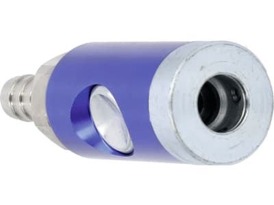 Airpress Sicherheits-Druckluftmuffe mit Schlauchtülle 10 mm, Anschluss Euro NW 7,2 mm, Blisterpackung, 10 mm