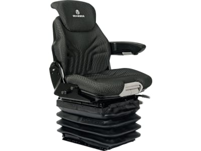 Grammer Traktorsitz "Maximo® Professional" für Fendt, Niederfrequenzfederung mit 12 V-Kompressor, Stoff, anthrazit/grün/silber Grammer Traktorsitz "Maximo® Professional" für Fendt, Niederfrequenzfederung mit 12 V-Kompressor, Stoff, anthrazit/grün/silber