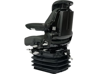 Grammer Traktorsitz "Maximo® Dynamic" für Fendt, Niederfrequenzfederung mit 12 V-Kompressor, Stoff, anthrazit/grün/silber Grammer Traktorsitz "Maximo® Dynamic" für Fendt, Niederfrequenzfederung mit 12 V-Kompressor, Stoff, anthrazit/grün/silber