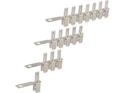 Herth + Buss Sammelschiene "ATO" mit Anschlusslasche, Steckbreite 6,3 mm; Steckhöhe 0,8 mm; Flachsteckhülse Herth + Buss Sammelschiene "ATO" mit Anschlusslasche, Steckbreite 6,3 mm; Steckhöhe 0,8 mm; Flachsteckhülse