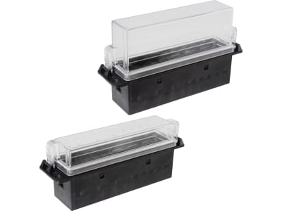 Herth + Buss Sicherungsdose 118 x 48/66 x 29 mm, Aufbau für Mini-Flachstecksicherungen Herth + Buss Sicherungsdose 118 x 48/66 x 29 mm, Aufbau für Mini-Flachstecksicherungen