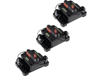 Herth + Buss Sicherungsautomat 42 V, schwarz, Höhe 44 mm Herth + Buss Sicherungsautomat 42 V, schwarz, Höhe 44 mm
