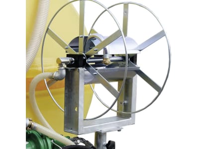 Cemo Schlauchhaspel schwenkbar, höhenverstellbar, 100 m 3/4"-Schlauch, für Bewässerungsanlage "BWS 500", 10542 Cemo Schlauchhaspel schwenkbar, höhenverstellbar, 100 m 3/4"-Schlauch, für Bewässerungsanlage "BWS 500", 10542