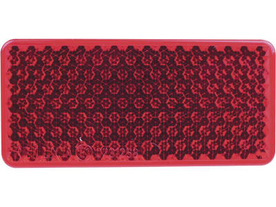 Herth + Buss Rückstrahler rot, rechteckig, 94 x 44 mm, geklebt, 78 623 135 Herth + Buss Rückstrahler rot, rechteckig, 94 x 44 mm, geklebt, 78 623 135