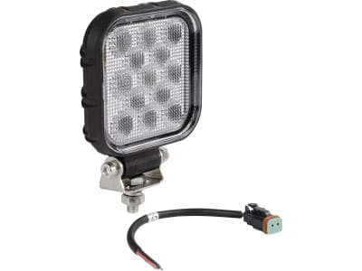 Herth + Buss LED-Arbeitsscheinwerfer, Nahfeldausleuchtung, quadratisch, 114 x 146 x 32 mm, 12 – 36 V, 13 W, 1.200 lm, 13 LEDs, 80 690 331