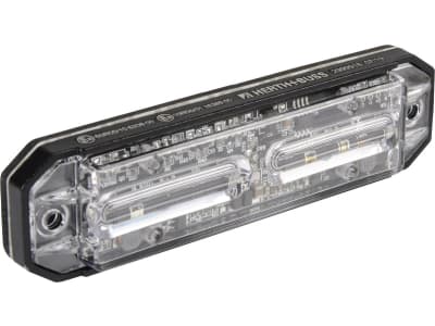 Herth + Buss LED-Blitz-Kennleuchte 120,6 x 32,2 x 14,3 mm, glasklar, 10 – 30 V, geschraubt, 84 770 621