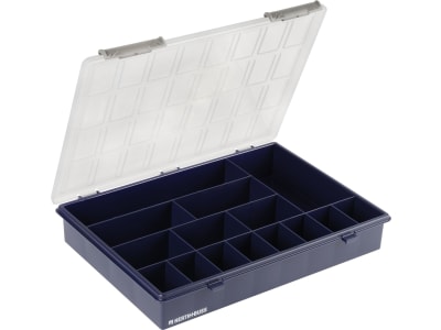 Herth + Buss Sortimentskasten 338 x 57 x 260 mm, 15 Fächer, Kunststoff, 99 994 522 Herth + Buss Sortimentskasten 338 x 57 x 260 mm, 15 Fächer, Kunststoff, 99 994 522