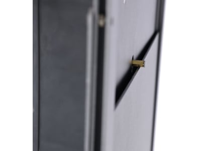 KERBL Hühnerklappe "Easy Protect" 28,5 x 25 cm Komplettset inkl. Steuerung und Führungsschienen für Geflügelställe, grau, 70590